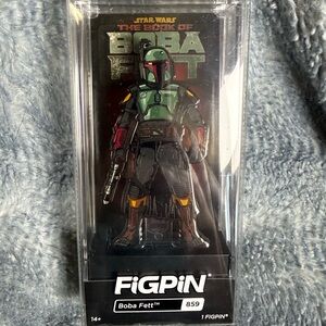FiGPiN Boba Fett Collectible Pin - Multicolor